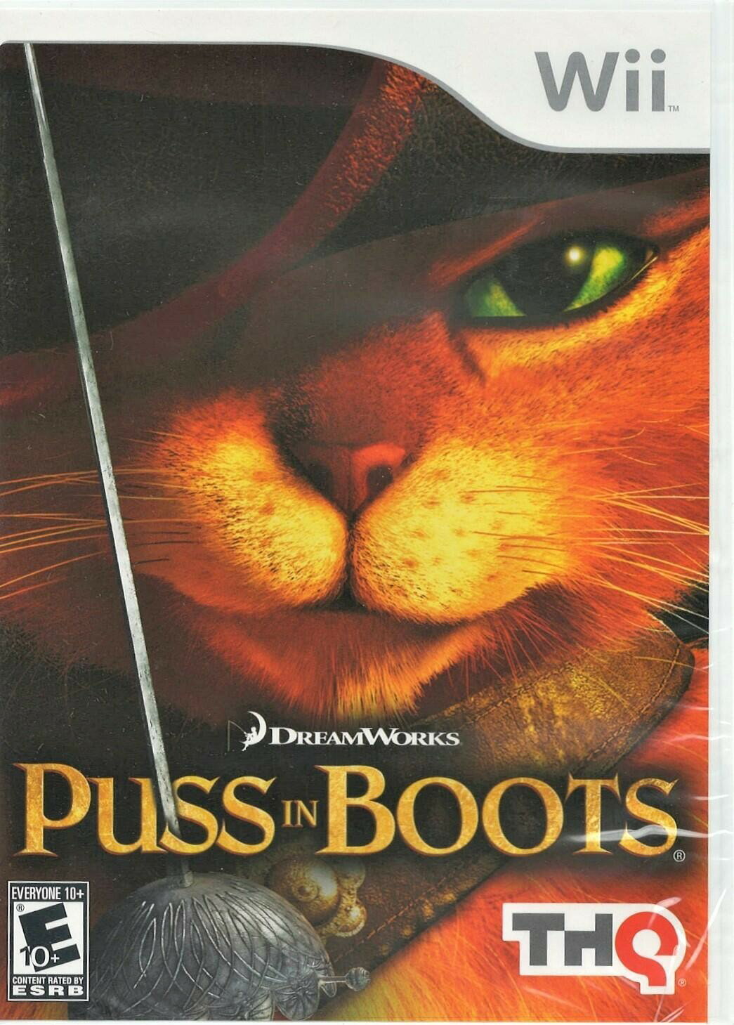 PRODUCT DETAILS 【商品情報】・商品名：Puss in Boots - Nintendo Wii・対応機種：Wii（Wii）・仕様：北米版（NTSC-U/C）・言語：英語【コンディション】・新品未開封の海外直輸入品です。・パッケージに輸送によるスレ・小傷がある場合があります。 ■ 北米版ゲームについてのご注意（必ずお読みください） 【北米版 ゲームについてのご注意】こちらの商品は、海外仕様のゲームソフトです。・Wii（Wii）は本体にリージョン制限があるため、日本国内の本体では通常そのままプレイすることはできません。・北米版の本体など、ソフトに対応した本体が必要です。・ゲーム内の表示および音声は、基本的に英語などの外国語です。日本語には対応していない場合があります。・映像方式や接続するテレビ・モニターによっては、正常に表示されない場合があります。・海外版であることや、お手持ちの本体で使用できないことを理由とした返品・交換はお受けできません。 ■ ご注意 ・掲載画像は実物に近い色味になるよう調整しておりますが、ご利用の環境により差異が生じる場合があります。・複数店舗で在庫を共有しているため、ご注文後に在庫切れとなる場合がございます。・海外倉庫からのお取り寄せのため、発送までに数日〜2〜3週間程度かかる場合があります。 ■ 納期についてお届けの目安を必ずご確認ください。 ご注意 海外からの輸入品となります。海外輸送のため、外箱に軽微なスレ等がある場合がございますが、商品本体には影響ございません。 ※在庫状況は仕入先の在庫情報をもとに出来る限り正確に表示しておりますが、取寄せ商品のため、タイミングによりご注文後に欠品・キャンセルとなる場合がございます。