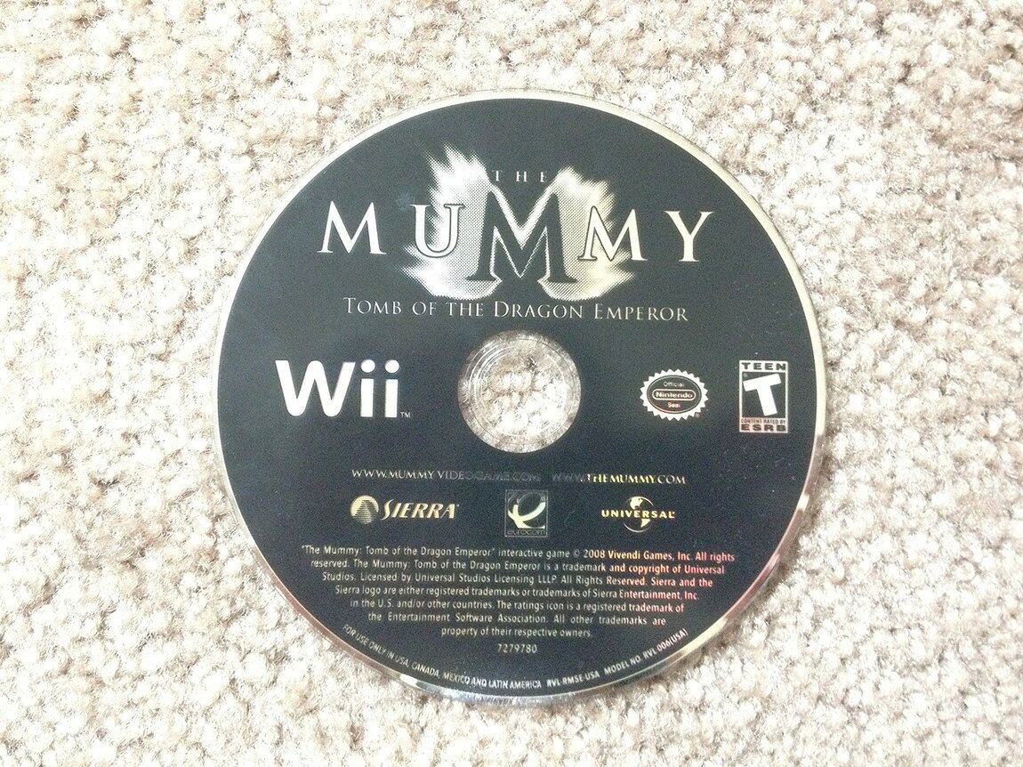 The Mummy: Tomb of the Dragon Emperor - Nintendo Wii 北米版 Wii Wii 海外版ソフト