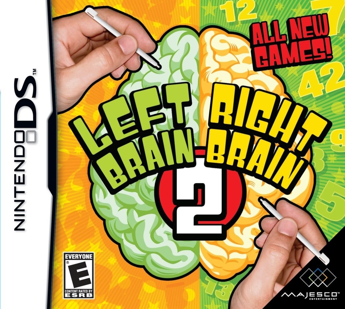 Left Brain Right Brain 2 - Nintendo DS 北米版 DS ニンテンドーDS 海外版ソフト
