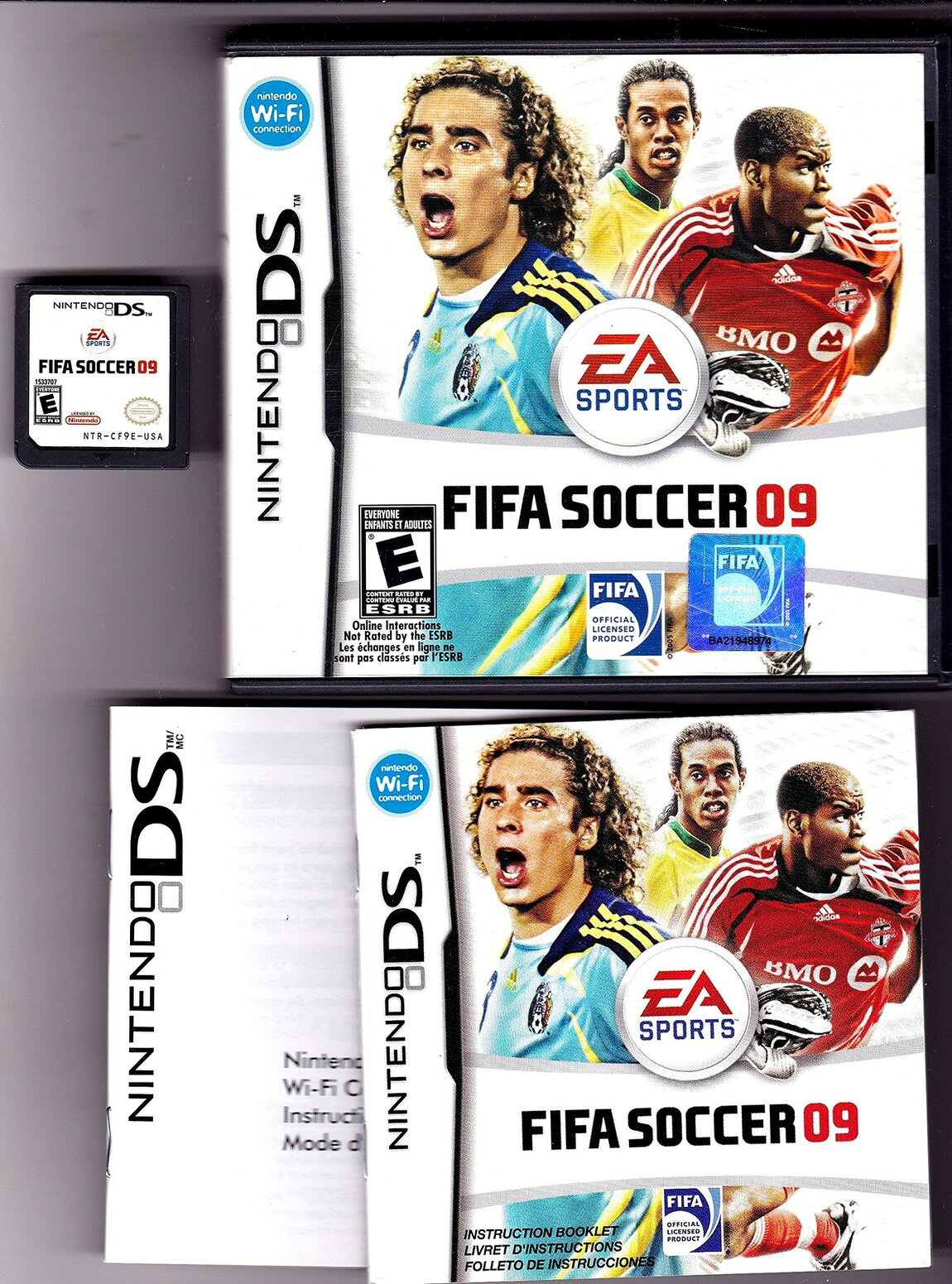 PRODUCT DETAILS 【商品情報】・商品名：FIFA Soccer 2009 - Nintendo DS・対応機種：ニンテンドーDS（DS）・仕様：北米版（NTSC-U/C）・言語：英語【コンディション】・新品未開封の海外直輸入品です。・パッケージに輸送によるスレ・小傷がある場合があります。 ■ 北米版ゲームについてのご注意（必ずお読みください） 【北米版 ゲームについてのご注意】こちらの商品は、北米版（海外仕様）のゲームソフトです。・ニンテンドーDS（DS）本体はリージョンフリーのため、日本国内の本体でもプレイいただけます。・ゲーム内の表示および音声は、基本的に英語です。日本語には対応していない場合があります。・オンライン機能・ダウンロードコンテンツ等は、アカウントの地域により利用できない場合があります。・海外版であることを理由とした返品・交換はお受けできません。 ■ ご注意 ・掲載画像は実物に近い色味になるよう調整しておりますが、ご利用の環境により差異が生じる場合があります。・複数店舗で在庫を共有しているため、ご注文後に在庫切れとなる場合がございます。・海外倉庫からのお取り寄せのため、発送までに数日〜2〜3週間程度かかる場合があります。 ■ 納期についてお届けの目安を必ずご確認ください。 ご注意 海外からの輸入品となります。海外輸送のため、外箱に軽微なスレ等がある場合がございますが、商品本体には影響ございません。 ※在庫状況は仕入先の在庫情報をもとに出来る限り正確に表示しておりますが、取寄せ商品のため、タイミングによりご注文後に欠品・キャンセルとなる場合がございます。