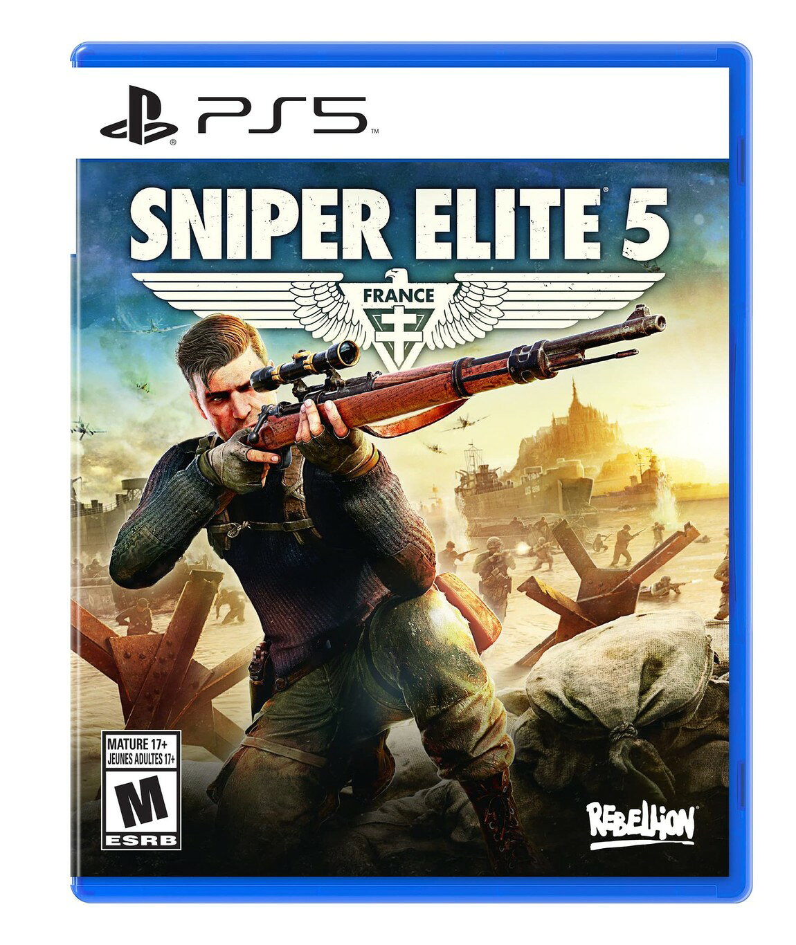 Sniper Elite 5 - PlayStation 5 北米版 PS5 プレイステーション5 海外版ソフト