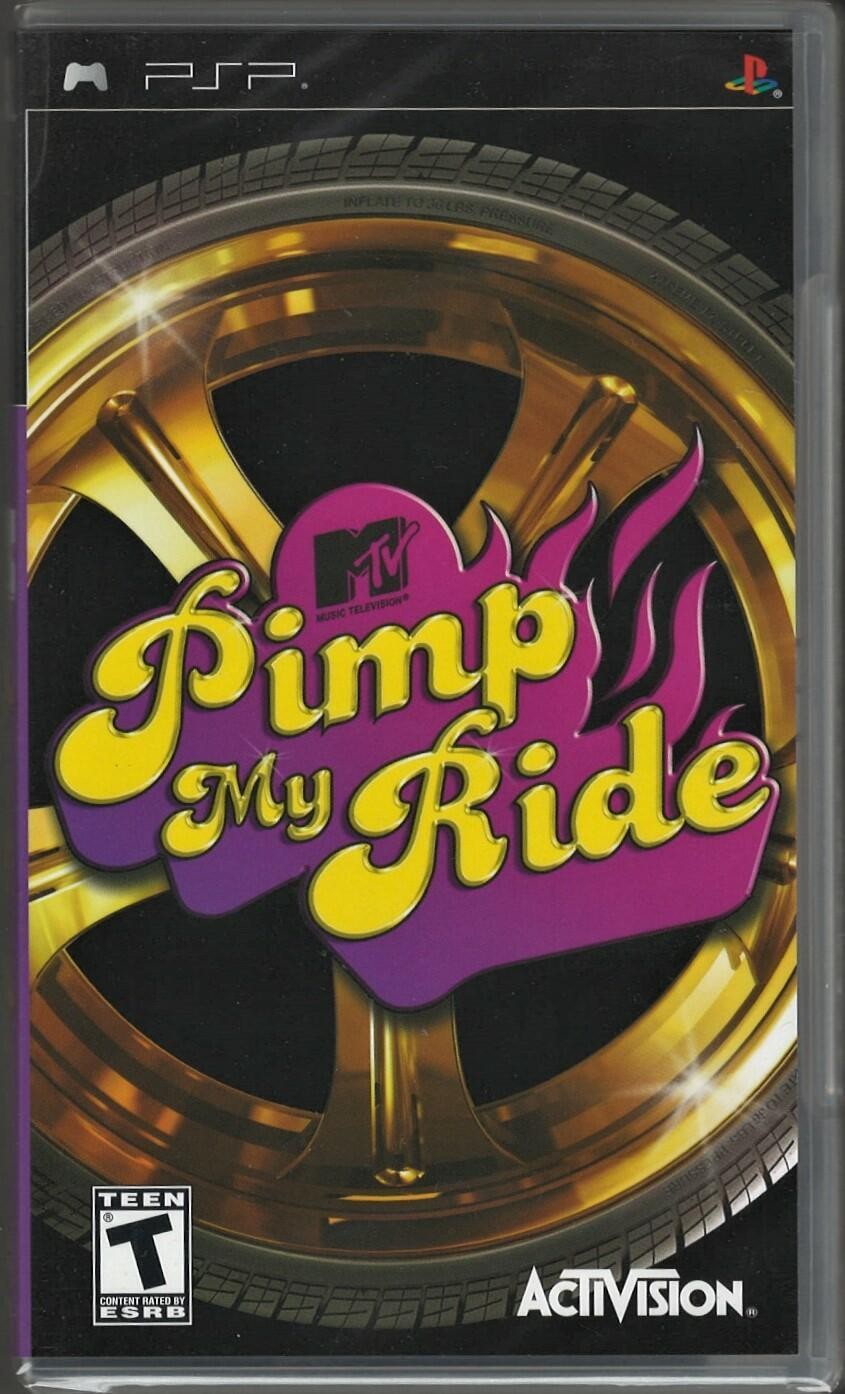 Pimp My Ride PSP (Brand New Factory Sealed US Version) Sony PSP 北米版 PSP PSP 海外版ソフト