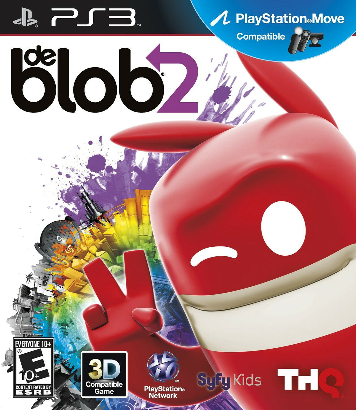 PRODUCT DETAILS 【商品情報】・商品名：De Blob 2 - PlayStation 3・対応機種：プレイステーション3（PS3）・仕様：北米版（NTSC-U/C）・言語：英語【コンディション】・新品未開封の海外直輸入品です。・パッケージに輸送によるスレ・小傷がある場合があります。 ■ 北米版ゲームについてのご注意（必ずお読みください） 【北米版 ゲームについてのご注意】こちらの商品は、北米版（海外仕様）のゲームソフトです。・プレイステーション3（PS3）本体はリージョンフリーのため、日本国内の本体でもプレイいただけます。・ゲーム内の表示および音声は、基本的に英語です。日本語には対応していない場合があります。・オンライン機能・ダウンロードコンテンツ等は、アカウントの地域により利用できない場合があります。・海外版であることを理由とした返品・交換はお受けできません。 ■ ご注意 ・掲載画像は実物に近い色味になるよう調整しておりますが、ご利用の環境により差異が生じる場合があります。・複数店舗で在庫を共有しているため、ご注文後に在庫切れとなる場合がございます。・海外倉庫からのお取り寄せのため、発送までに数日〜2〜3週間程度かかる場合があります。 ■ 納期についてお届けの目安を必ずご確認ください。 ご注意 海外からの輸入品となります。海外輸送のため、外箱に軽微なスレ等がある場合がございますが、商品本体には影響ございません。 ※在庫状況は仕入先の在庫情報をもとに出来る限り正確に表示しておりますが、取寄せ商品のため、タイミングによりご注文後に欠品・キャンセルとなる場合がございます。