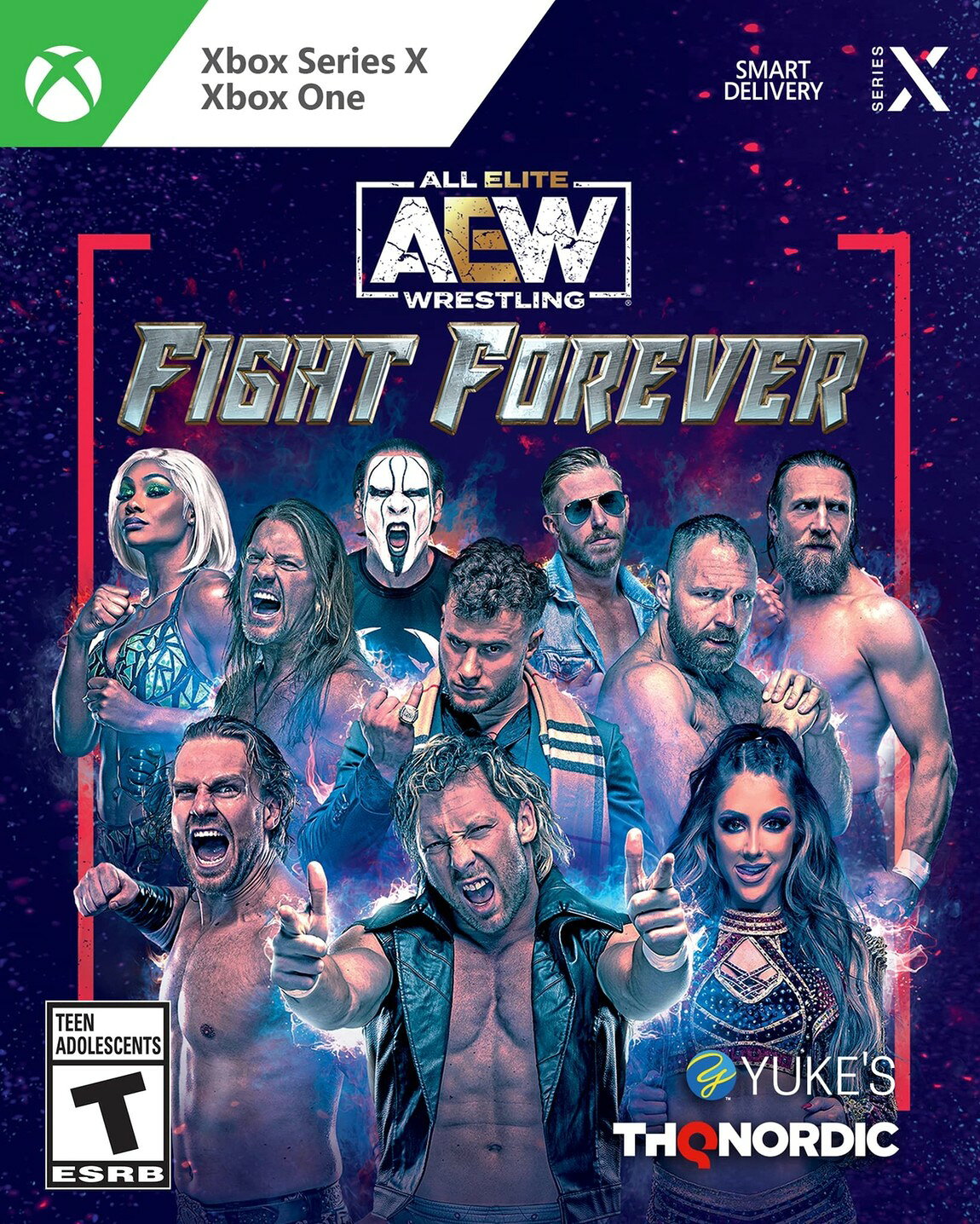 AEW: Fight Forever - Xbox One/Series X 北米版 Xbox One Xbox One 海外版ソフト