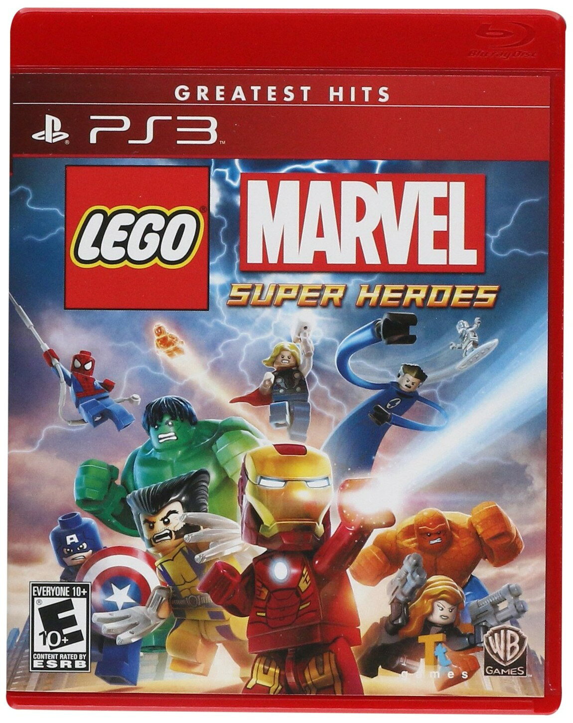 LEGO Marvel Super Heroes (Greatest Hits) - PlayStation 3 北米版 PS3 プレイステーション3 海外版ソフト