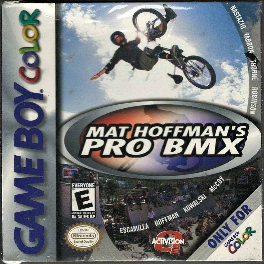 PRODUCT DETAILS 【商品情報】・商品名：Mat Hoffman''s Pro BMX GBC (Brand New Factory Sealed US Version) Game Boy Color・対応機種：ゲームボーイカラー（GBC）・仕様：北米版（NTSC-U/C）・言語：英語【コンディション】・新品未開封の海外直輸入品です。・パッケージに輸送によるスレ・小傷がある場合があります。 ■ 北米版ゲームについてのご注意（必ずお読みください） 【北米版 ゲームについてのご注意】こちらの商品は、北米版（海外仕様）のゲームソフトです。・ゲームボーイカラー（GBC）本体はリージョンフリーのため、日本国内の本体でもプレイいただけます。・ゲーム内の表示および音声は、基本的に英語です。日本語には対応していない場合があります。・オンライン機能・ダウンロードコンテンツ等は、アカウントの地域により利用できない場合があります。・海外版であることを理由とした返品・交換はお受けできません。 ■ ご注意 ・掲載画像は実物に近い色味になるよう調整しておりますが、ご利用の環境により差異が生じる場合があります。・複数店舗で在庫を共有しているため、ご注文後に在庫切れとなる場合がございます。・海外倉庫からのお取り寄せのため、発送までに数日〜2〜3週間程度かかる場合があります。 ■ 納期についてお届けの目安を必ずご確認ください。 ご注意 海外からの輸入品となります。海外輸送のため、外箱に軽微なスレ等がある場合がございますが、商品本体には影響ございません。 ※在庫状況は仕入先の在庫情報をもとに出来る限り正確に表示しておりますが、取寄せ商品のため、タイミングによりご注文後に欠品・キャンセルとなる場合がございます。