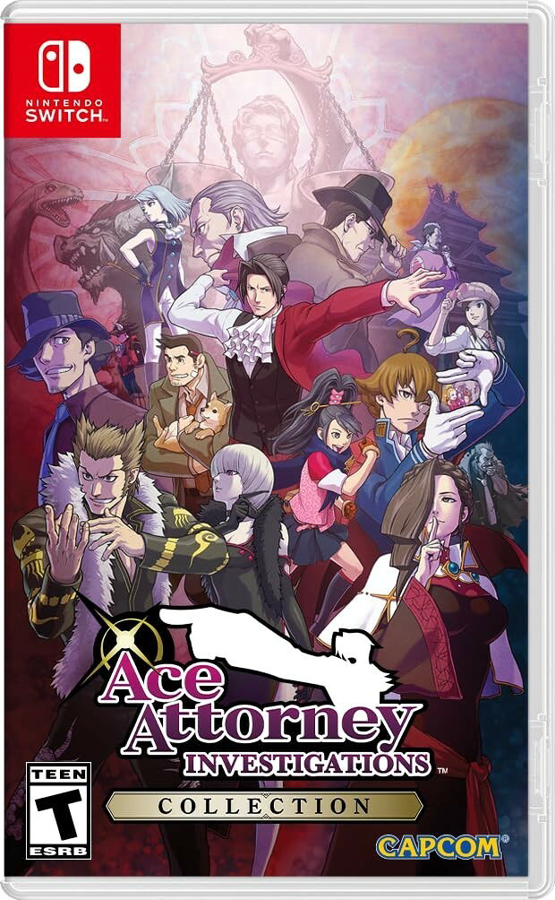 Ace Attorney Investigations Collection - Nintendo Switch 北米版 Switch ニンテンドースイッチ 海外版ソフト