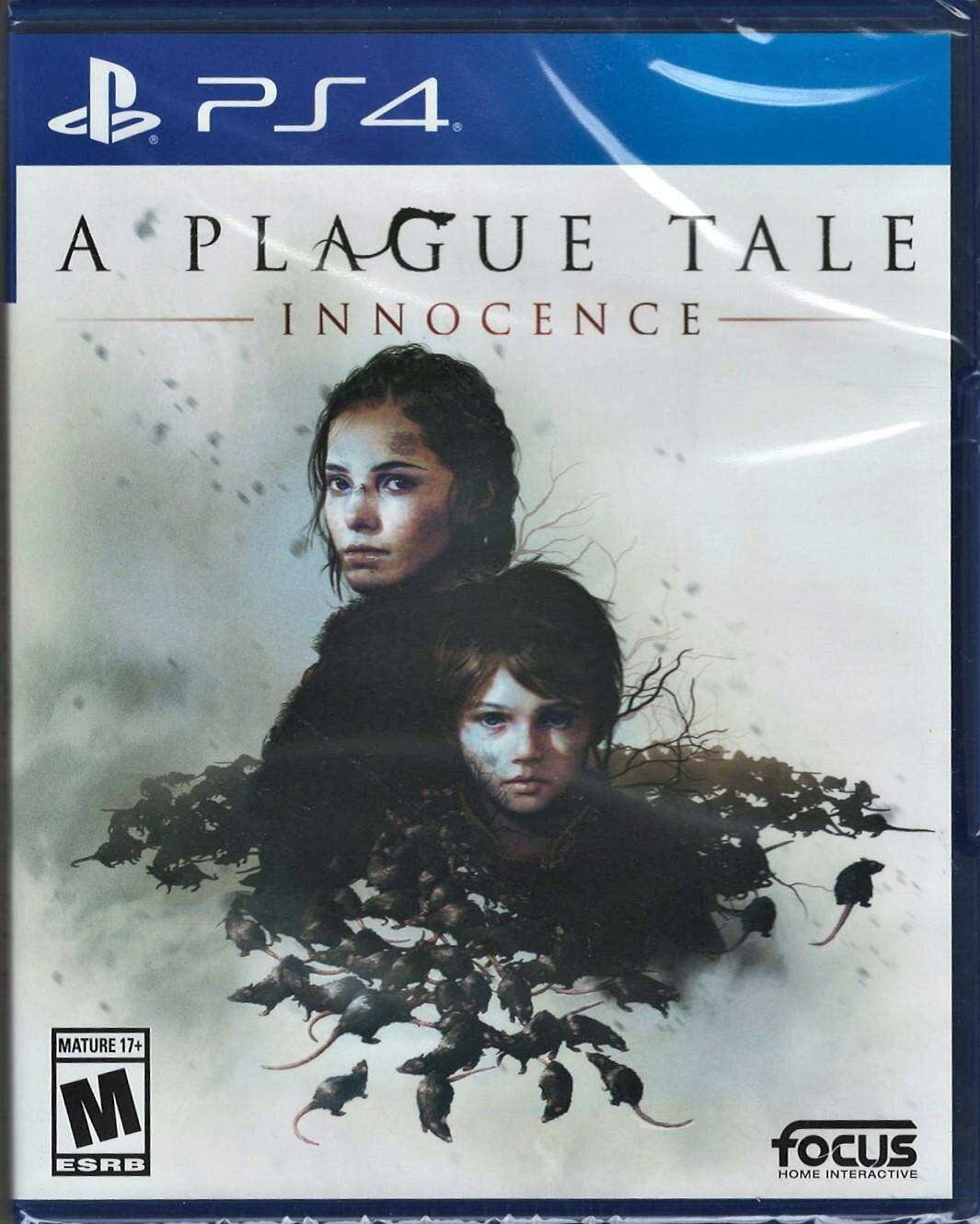 PRODUCT DETAILS 【商品情報】・商品名：A Plague Tale: Innocence - PlayStation 4・対応機種：プレイステーション4（PS4）・仕様：北米版（NTSC-U/C）・言語：英語【コンディション】・新品未開封の海外直輸入品です。・パッケージに輸送によるスレ・小傷がある場合があります。 ■ 北米版ゲームについてのご注意（必ずお読みください） 【北米版 ゲームについてのご注意】こちらの商品は、北米版（海外仕様）のゲームソフトです。・プレイステーション4（PS4）本体はリージョンフリーのため、日本国内の本体でもプレイいただけます。・ゲーム内の表示および音声は、基本的に英語です。日本語には対応していない場合があります。・オンライン機能・ダウンロードコンテンツ等は、アカウントの地域により利用できない場合があります。・海外版であることを理由とした返品・交換はお受けできません。 ■ ご注意 ・掲載画像は実物に近い色味になるよう調整しておりますが、ご利用の環境により差異が生じる場合があります。・複数店舗で在庫を共有しているため、ご注文後に在庫切れとなる場合がございます。・海外倉庫からのお取り寄せのため、発送までに数日〜2〜3週間程度かかる場合があります。 ■ 納期についてお届けの目安を必ずご確認ください。 ご注意 海外からの輸入品となります。海外輸送のため、外箱に軽微なスレ等がある場合がございますが、商品本体には影響ございません。 ※在庫状況は仕入先の在庫情報をもとに出来る限り正確に表示しておりますが、取寄せ商品のため、タイミングによりご注文後に欠品・キャンセルとなる場合がございます。
