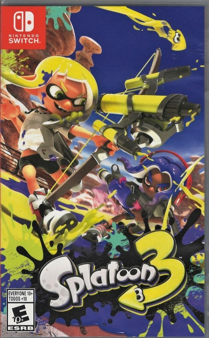 Splatoon 3 - Nintendo Switch 北米版 Switch ニンテンドースイッチ 海外版ソフト