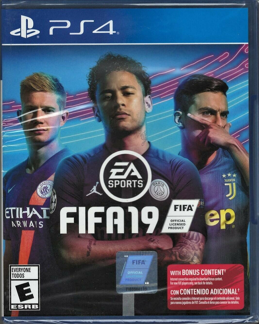 PRODUCT DETAILS 【商品情報】・商品名：FIFA 19 - Standard PS4 (Brand New Factory Sealed US Version) PlayStation 4,PlayS・対応機種：プレイステーション4（PS4）・仕様：北米版（NTSC-U/C）・言語：英語【コンディション】・新品未開封の海外直輸入品です。・パッケージに輸送によるスレ・小傷がある場合があります。 ■ 北米版ゲームについてのご注意（必ずお読みください） 【北米版 ゲームについてのご注意】こちらの商品は、北米版（海外仕様）のゲームソフトです。・プレイステーション4（PS4）本体はリージョンフリーのため、日本国内の本体でもプレイいただけます。・ゲーム内の表示および音声は、基本的に英語です。日本語には対応していない場合があります。・オンライン機能・ダウンロードコンテンツ等は、アカウントの地域により利用できない場合があります。・海外版であることを理由とした返品・交換はお受けできません。 ■ ご注意 ・掲載画像は実物に近い色味になるよう調整しておりますが、ご利用の環境により差異が生じる場合があります。・複数店舗で在庫を共有しているため、ご注文後に在庫切れとなる場合がございます。・海外倉庫からのお取り寄せのため、発送までに数日〜2〜3週間程度かかる場合があります。 ■ 納期についてお届けの目安を必ずご確認ください。 ご注意 海外からの輸入品となります。海外輸送のため、外箱に軽微なスレ等がある場合がございますが、商品本体には影響ございません。 ※在庫状況は仕入先の在庫情報をもとに出来る限り正確に表示しておりますが、取寄せ商品のため、タイミングによりご注文後に欠品・キャンセルとなる場合がございます。