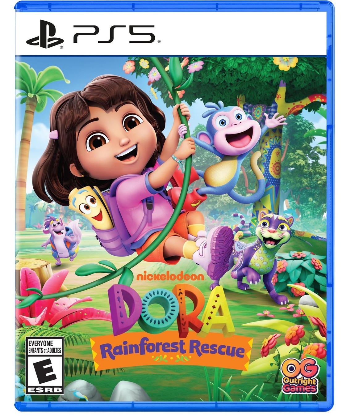 Dora Rainforest Rescue - PlayStation 5 北米版 PS5 プレイステーション5 海外版ソフト