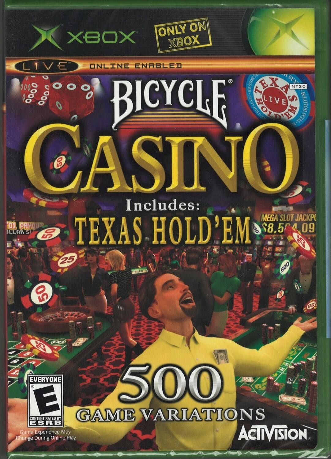 PRODUCT DETAILS 【商品情報】・商品名：Bicycle Casino 2005 Xbox (Brand New Factory Sealed US Version) Xbox・対応機種：Xbox(初代)（Xbox）・仕様：北米版（NTSC-U/C）・言語：英語【コンディション】・新品未開封の海外直輸入品です。・パッケージに輸送によるスレ・小傷がある場合があります。 ■ 北米版ゲームについてのご注意（必ずお読みください） 【北米版 ゲームについてのご注意】こちらの商品は、海外仕様のゲームソフトです。・Xbox(初代)（Xbox）は本体にリージョン制限があるため、日本国内の本体では通常そのままプレイすることはできません。・北米版の本体など、ソフトに対応した本体が必要です。・ゲーム内の表示および音声は、基本的に英語などの外国語です。日本語には対応していない場合があります。・映像方式や接続するテレビ・モニターによっては、正常に表示されない場合があります。・海外版であることや、お手持ちの本体で使用できないことを理由とした返品・交換はお受けできません。 ■ ご注意 ・掲載画像は実物に近い色味になるよう調整しておりますが、ご利用の環境により差異が生じる場合があります。・複数店舗で在庫を共有しているため、ご注文後に在庫切れとなる場合がございます。・海外倉庫からのお取り寄せのため、発送までに数日〜2〜3週間程度かかる場合があります。 ■ 納期についてお届けの目安を必ずご確認ください。 ご注意 海外からの輸入品となります。海外輸送のため、外箱に軽微なスレ等がある場合がございますが、商品本体には影響ございません。 ※在庫状況は仕入先の在庫情報をもとに出来る限り正確に表示しておりますが、取寄せ商品のため、タイミングによりご注文後に欠品・キャンセルとなる場合がございます。