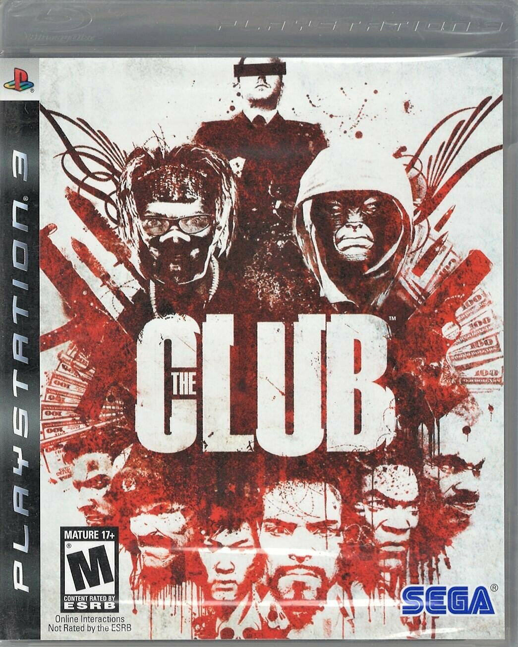 The Club PS3 (Brand New Factory Sealed US Version) Playstation 3 北米版 PS3 プレイステーション3 海外版ソフト