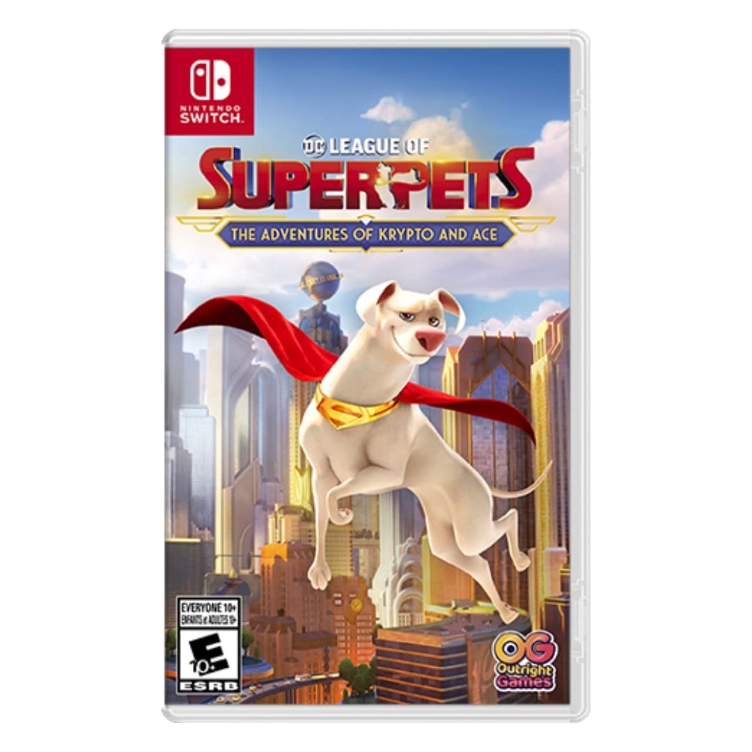 DC League of Super Pets: The Adventures of Krypto and Ace - Nintendo Switch 北米版 Switch ニンテンドースイッチ 海外版ソフト