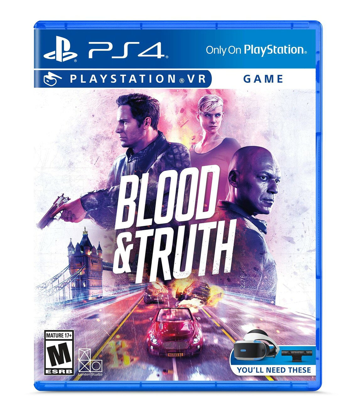 Blood & Truth (PlayStation VR) - PlayStation 4 北米版 PS4 プレイステーション4 海外版ソフト