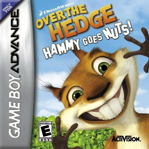 Over the Hedge: Hammy Goes Nuts - Game Boy Advance 北米版 GBA ゲームボーイアドバンス 海外版ソフト