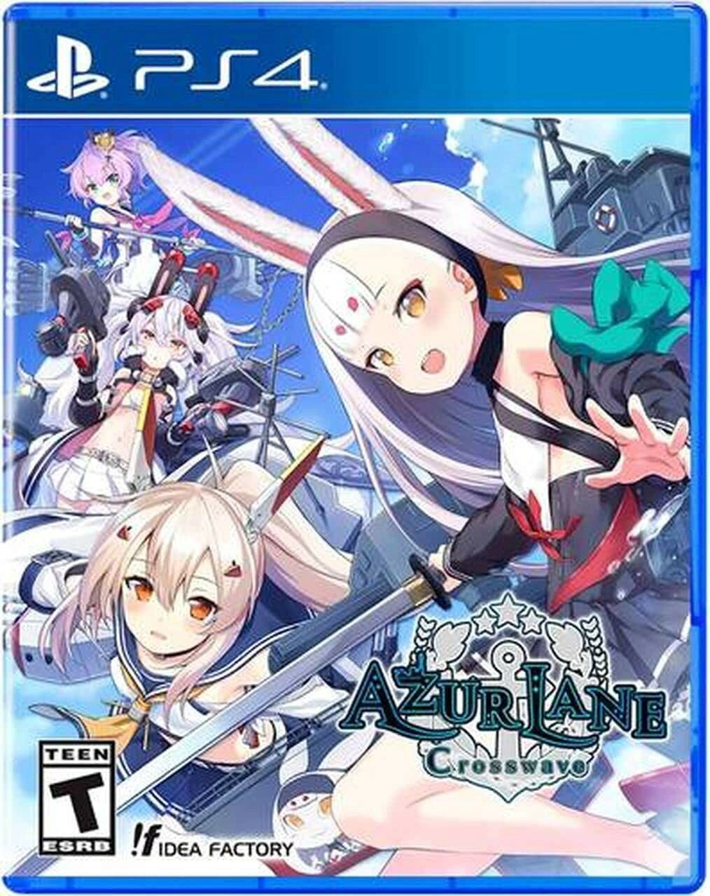 Azur Lane Crosswave - PlayStation 4 北米版 PS4 プレイステーション4 海外版ソフト