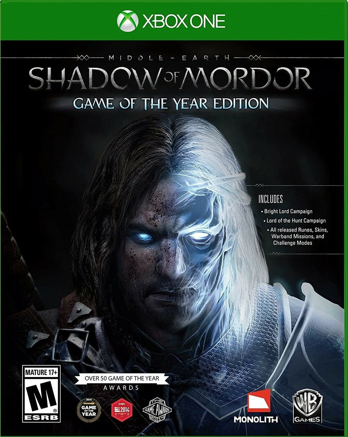 Middle Earth: Shadow of Mordor GOTY - Xbox One 北米版 Xbox One Xbox One 海外版ソフト