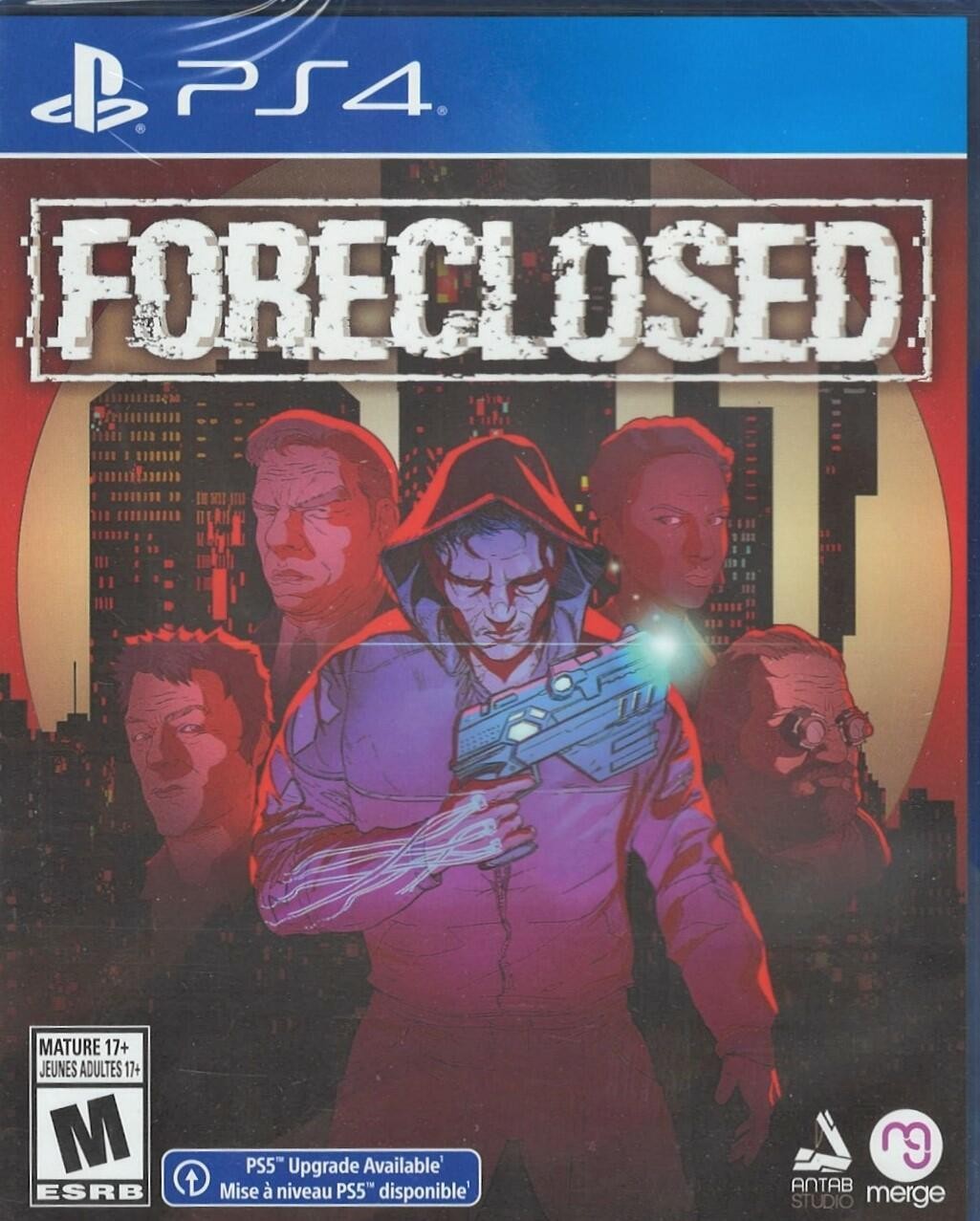 Foreclosed PS4 (Brand New Factory Sealed US Version) PlayStation 4,PlayStation 4 北米版 PS4 プレイステーション4 海外版ソフト