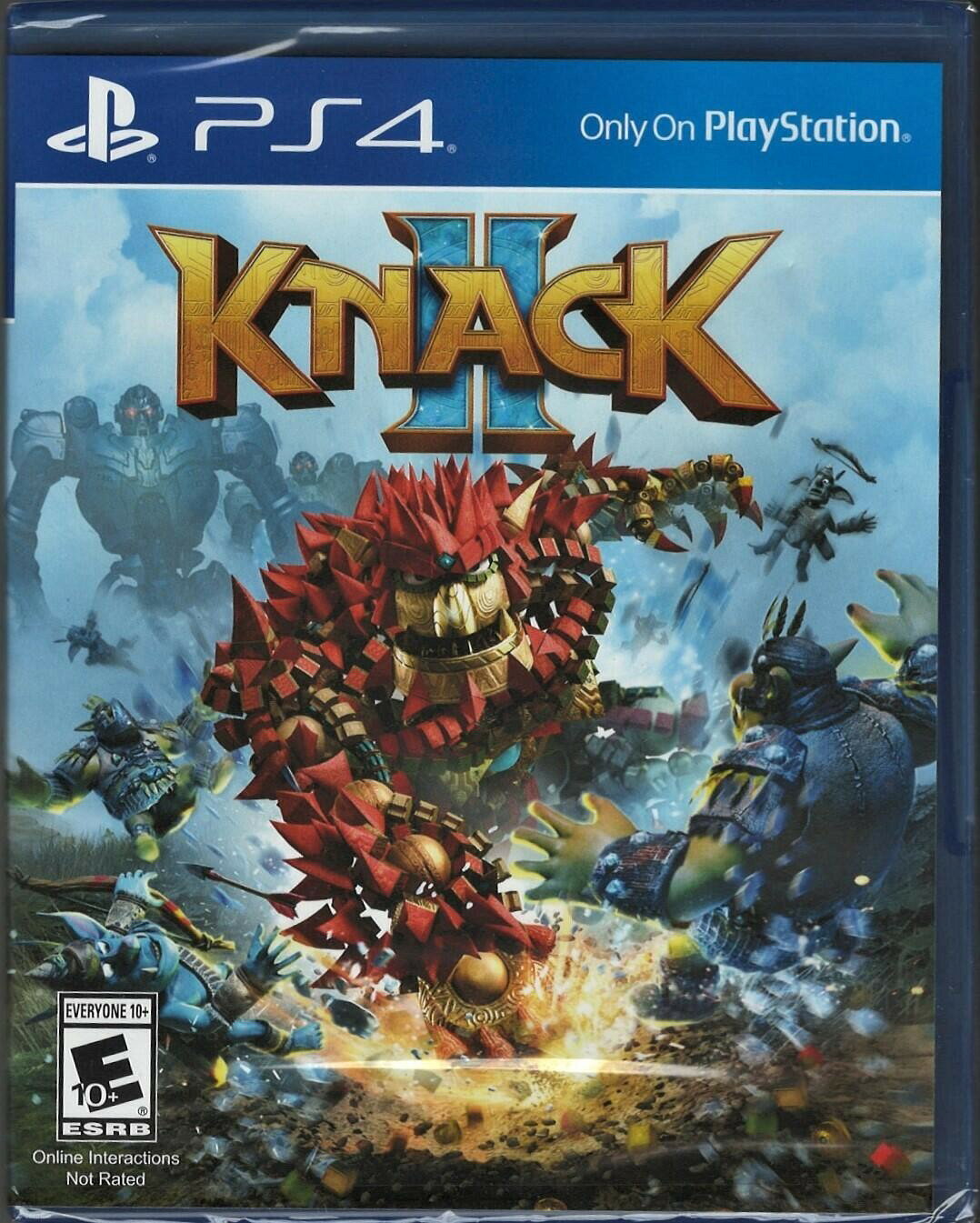 Knack 2 - PlayStation 4 北米版 PS4 プレイステーション4 海外版ソフト