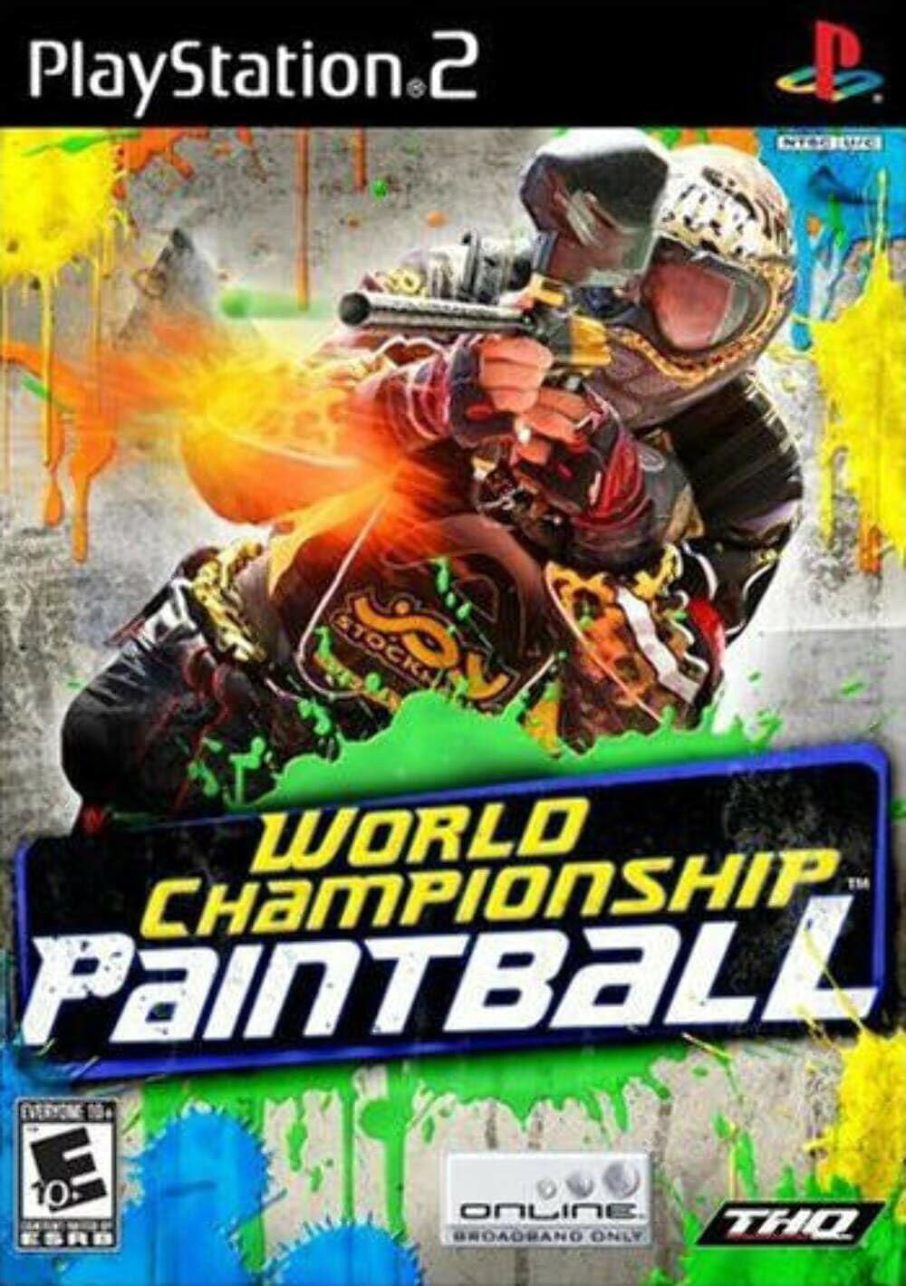 World Championship Paintball - PlayStation 2 北米版 PS2 プレイステーション2 海外版ソフト