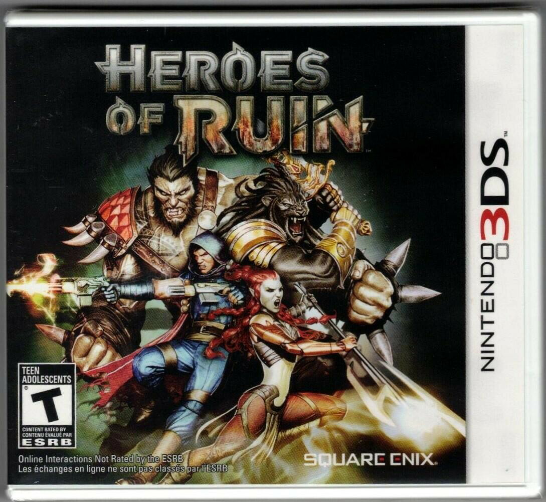 Heroes of Ruin 3DS (Brand New Factory Sealed US Version) Nintendo 3DS 北米版 3DS ニンテンドー3DS 海外版ソフト