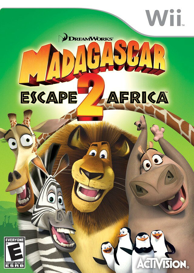 Madagascar 2: Escape 2 Africa WII (Brand New Factory Sealed US Version) Nintendo 北米版 Wii Wii 海外版ソフト