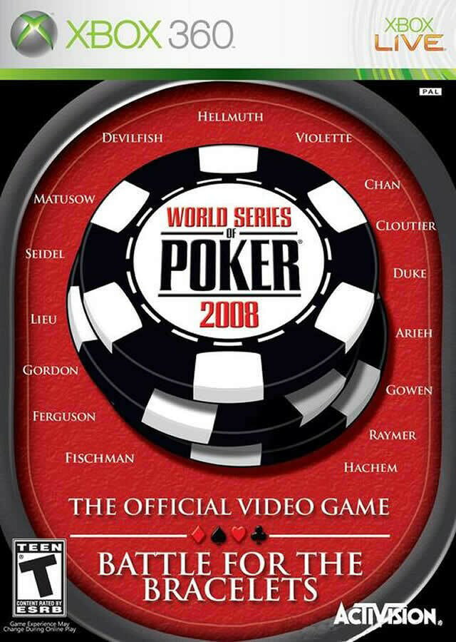 World Series of Poker 2008 Xbox 360 (Brand New Factory Sealed US Version) Xbox 3 北米版 Xbox 360 Xbox360 海外版ソフト