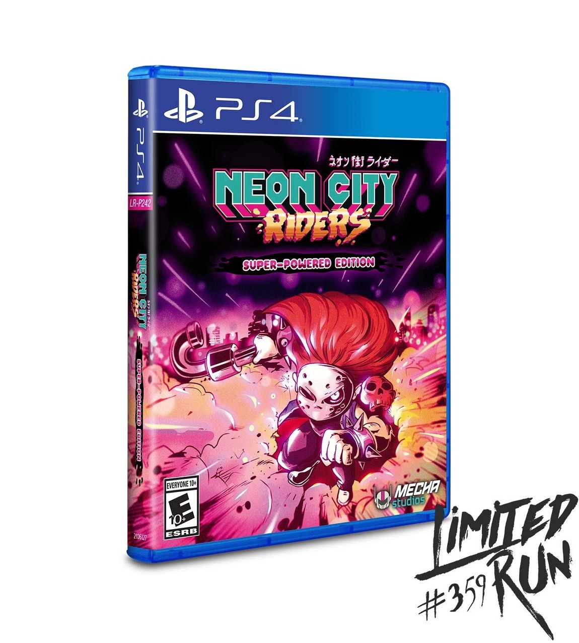 Neon City Riders Super-powered Edition - PlayStation 4 北米版 PS4 プレイステーション4 海外版ソフト