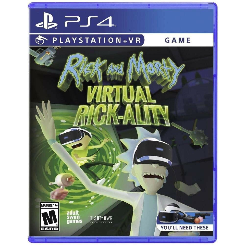 Rick & Morty Virtual Rick-Ality (PlayStation VR) - PlayStation 4 北米版 PS4 プレイステーション4 海外版ソフト