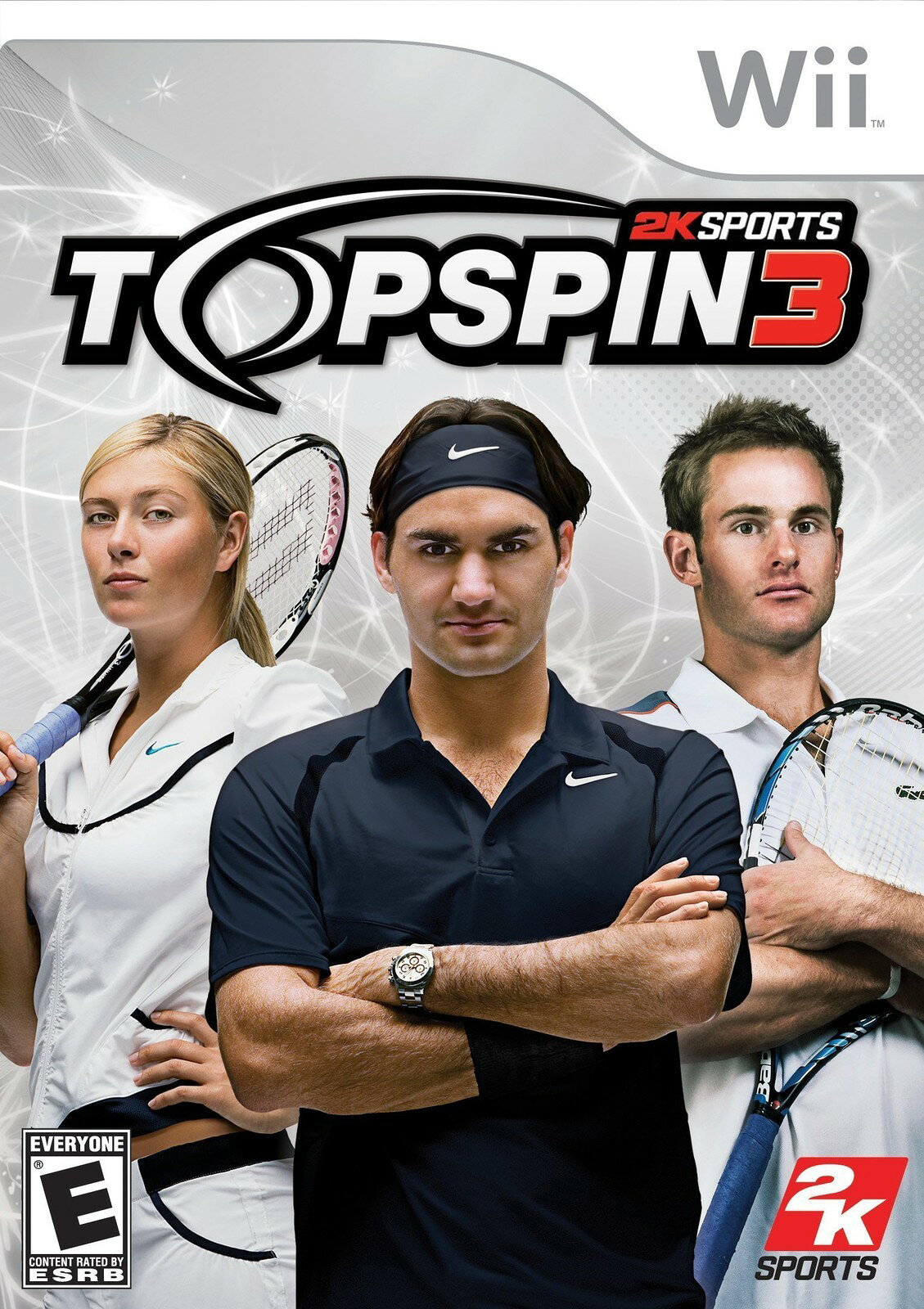 Top Spin 3 - Nintendo Wii 北米版 Wii Wii 海外版ソフト