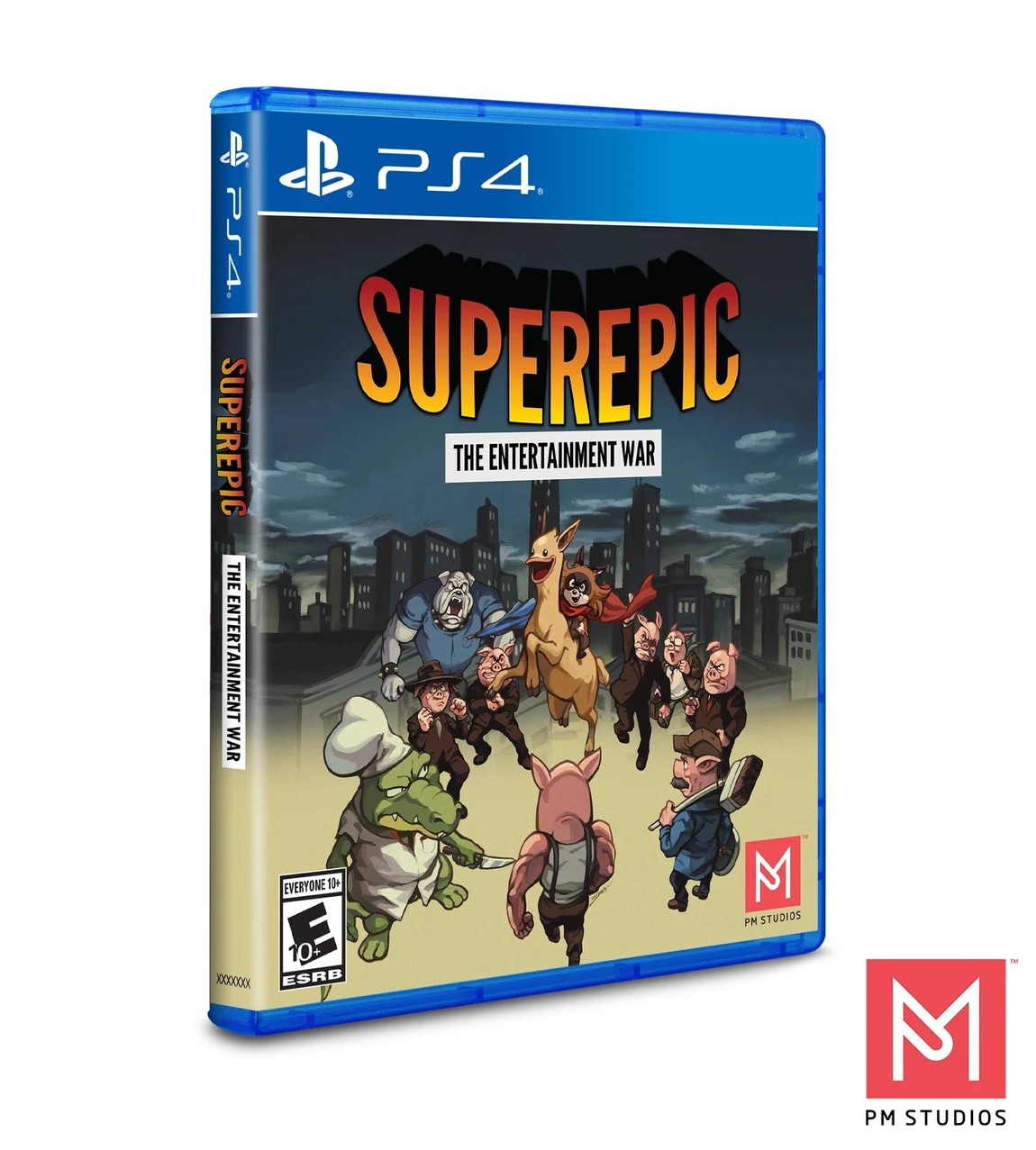 SuperEpic: The Entertainment War - PlayStation 4 北米版 PS4 プレイステーション4 海外版ソフト