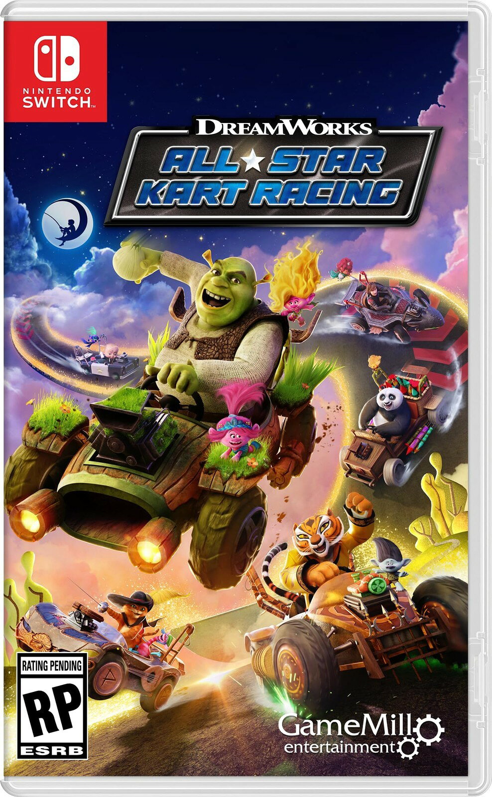 DreamWorks All-Star Kart Racing - Nintendo Switch 北米版 Switch ニンテンドースイッチ 海外版ソフト