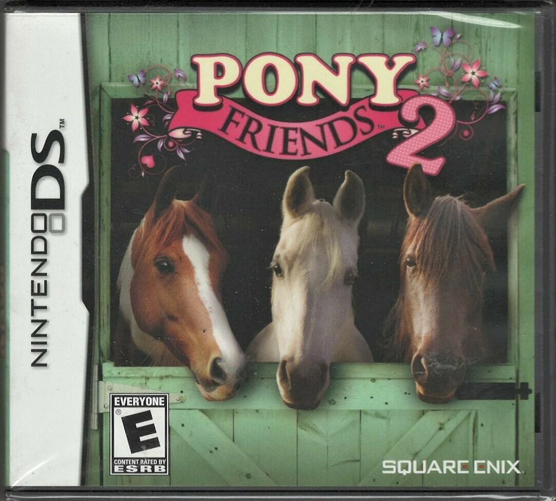 Pony Friends 2 NDS (Brand New Factory Sealed US Version) Nintendo DS 北米版 DS ニンテンドーDS 海外版ソフト