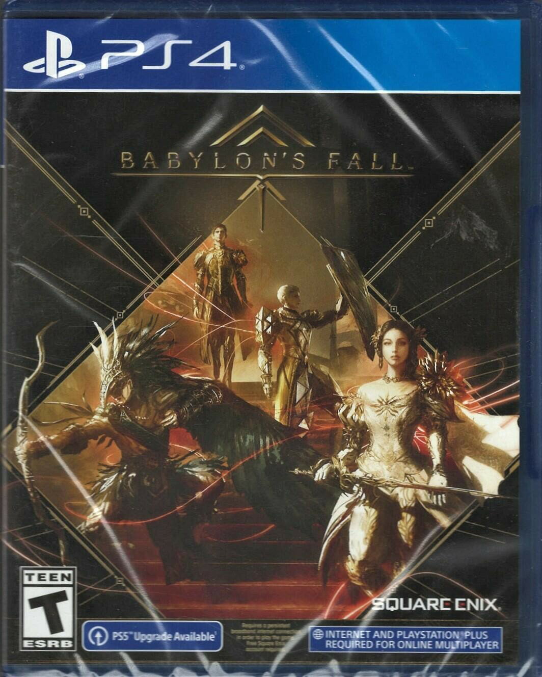 PRODUCT DETAILS 【商品情報】・商品名：Babylon''s Fall PS4 (Brand New Factory Sealed US Version) PlayStation 4,PlayStat・対応機種：プレイステーション4（PS4）・仕様：北米版（NTSC-U/C）・言語：英語【コンディション】・新品未開封の海外直輸入品です。・パッケージに輸送によるスレ・小傷がある場合があります。 ■ 北米版ゲームについてのご注意（必ずお読みください） 【北米版 ゲームについてのご注意】こちらの商品は、北米版（海外仕様）のゲームソフトです。・プレイステーション4（PS4）本体はリージョンフリーのため、日本国内の本体でもプレイいただけます。・ゲーム内の表示および音声は、基本的に英語です。日本語には対応していない場合があります。・オンライン機能・ダウンロードコンテンツ等は、アカウントの地域により利用できない場合があります。・海外版であることを理由とした返品・交換はお受けできません。 ■ ご注意 ・掲載画像は実物に近い色味になるよう調整しておりますが、ご利用の環境により差異が生じる場合があります。・複数店舗で在庫を共有しているため、ご注文後に在庫切れとなる場合がございます。・海外倉庫からのお取り寄せのため、発送までに数日〜2〜3週間程度かかる場合があります。 ■ 納期についてお届けの目安を必ずご確認ください。 ご注意 海外からの輸入品となります。海外輸送のため、外箱に軽微なスレ等がある場合がございますが、商品本体には影響ございません。 ※在庫状況は仕入先の在庫情報をもとに出来る限り正確に表示しておりますが、取寄せ商品のため、タイミングによりご注文後に欠品・キャンセルとなる場合がございます。
