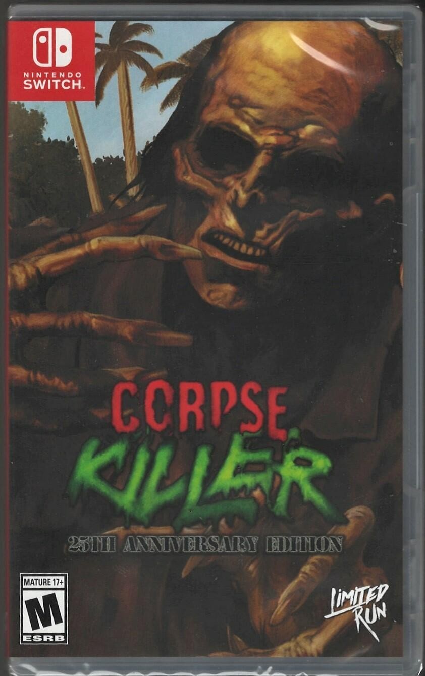 PRODUCT DETAILS 【商品情報】・商品名：Corpse Killer: 25th Anniversary Edition - Nintendo Switch・対応機種：ニンテンドースイッチ（Switch）・仕様：北米版（NTSC-U/C）・言語：英語【コンディション】・新品未開封の海外直輸入品です。・パッケージに輸送によるスレ・小傷がある場合があります。 ■ 北米版ゲームについてのご注意（必ずお読みください） 【北米版 ゲームについてのご注意】こちらの商品は、北米版（海外仕様）のゲームソフトです。・ニンテンドースイッチ（Switch）本体はリージョンフリーのため、日本国内の本体でもプレイいただけます。・ゲーム内の表示および音声は、基本的に英語です。日本語には対応していない場合があります。・オンライン機能・ダウンロードコンテンツ等は、アカウントの地域により利用できない場合があります。・海外版であることを理由とした返品・交換はお受けできません。 ■ ご注意 ・掲載画像は実物に近い色味になるよう調整しておりますが、ご利用の環境により差異が生じる場合があります。・複数店舗で在庫を共有しているため、ご注文後に在庫切れとなる場合がございます。・海外倉庫からのお取り寄せのため、発送までに数日〜2〜3週間程度かかる場合があります。 ■ 納期についてお届けの目安を必ずご確認ください。 ご注意 海外からの輸入品となります。海外輸送のため、外箱に軽微なスレ等がある場合がございますが、商品本体には影響ございません。 ※在庫状況は仕入先の在庫情報をもとに出来る限り正確に表示しておりますが、取寄せ商品のため、タイミングによりご注文後に欠品・キャンセルとなる場合がございます。