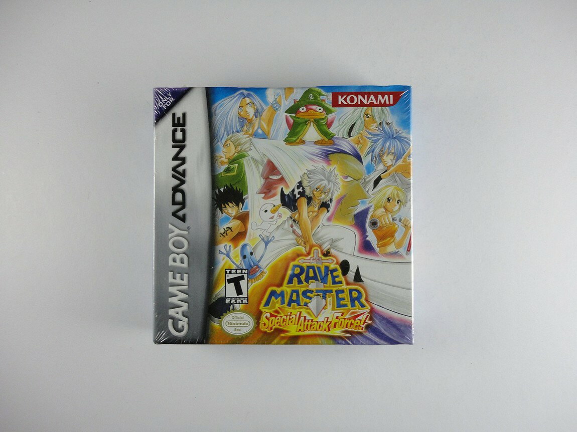 Rave Master: Special Attack Force - Game Boy Advance 北米版 GBA ゲームボーイアドバンス 海外版ソフト