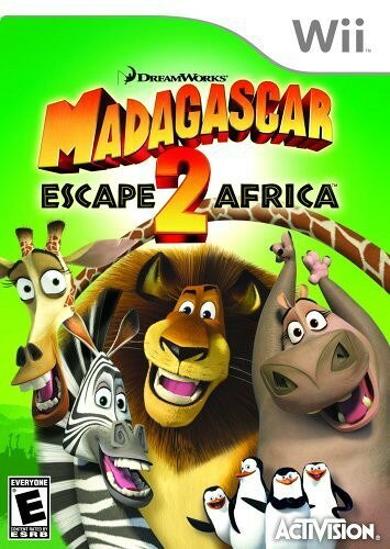 Madagascar 2: Escape 2 Africa - Nintendo Wii 北米版 Wii Wii 海外版ソフト