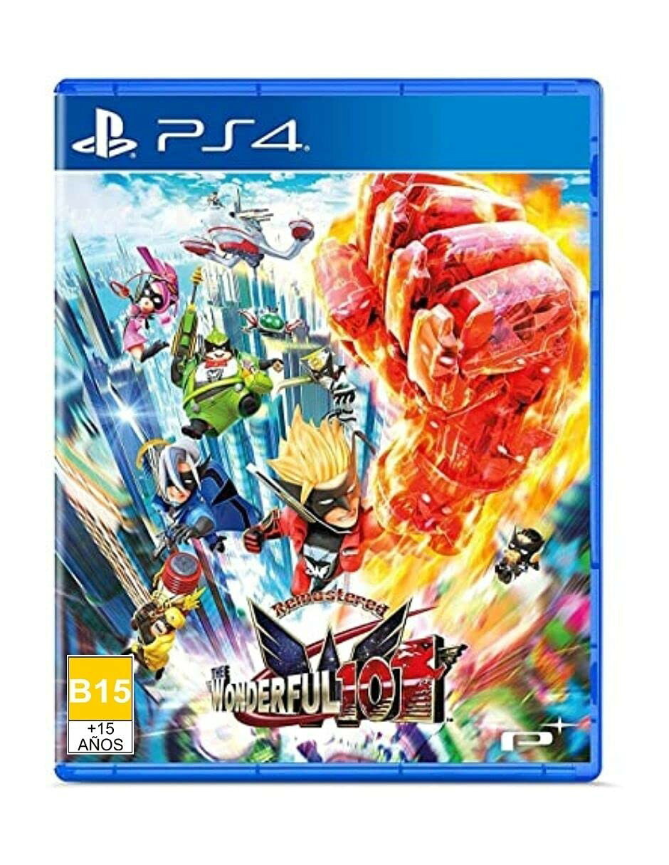 The Wonderful 101: Remastered - PlayStation 4 北米版 PS4 プレイステーション4 海外版ソフト