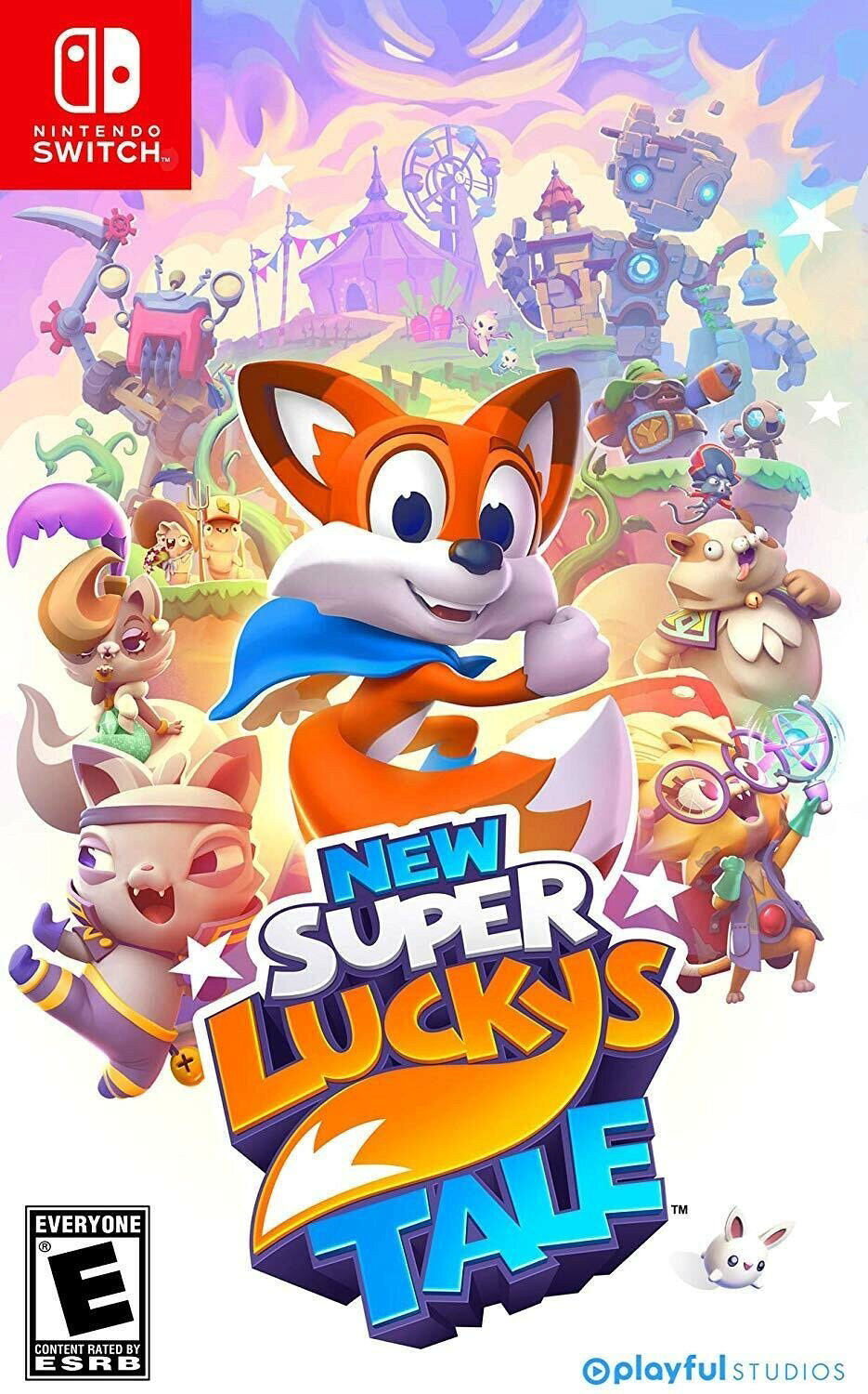New Super Lucky's Tale - Nintendo Switch 北米版 Switch ニンテンドースイッチ 海外版ソフト