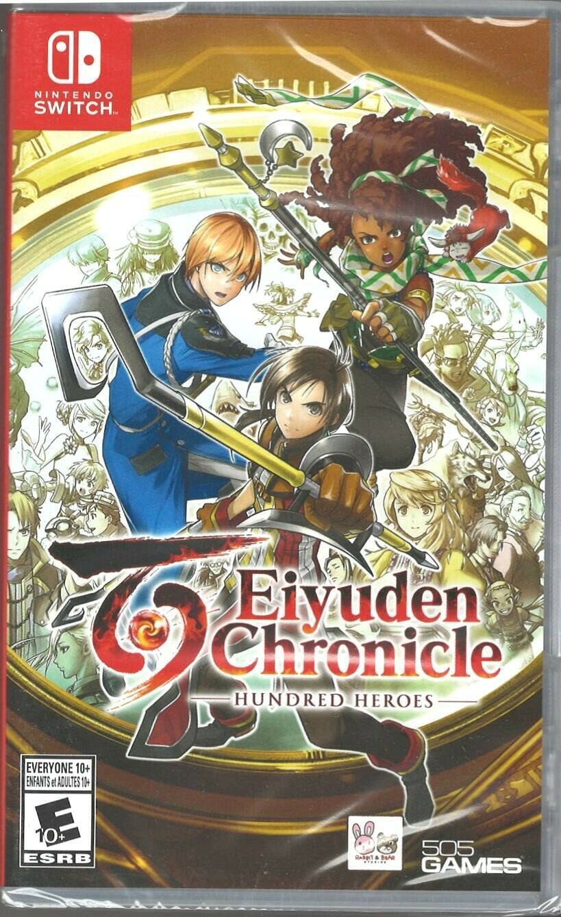 Eiyuden Chronicle Hundred Heroes - Nintendo Switch 北米版 Switch ニンテンドースイッチ 海外版ソフト