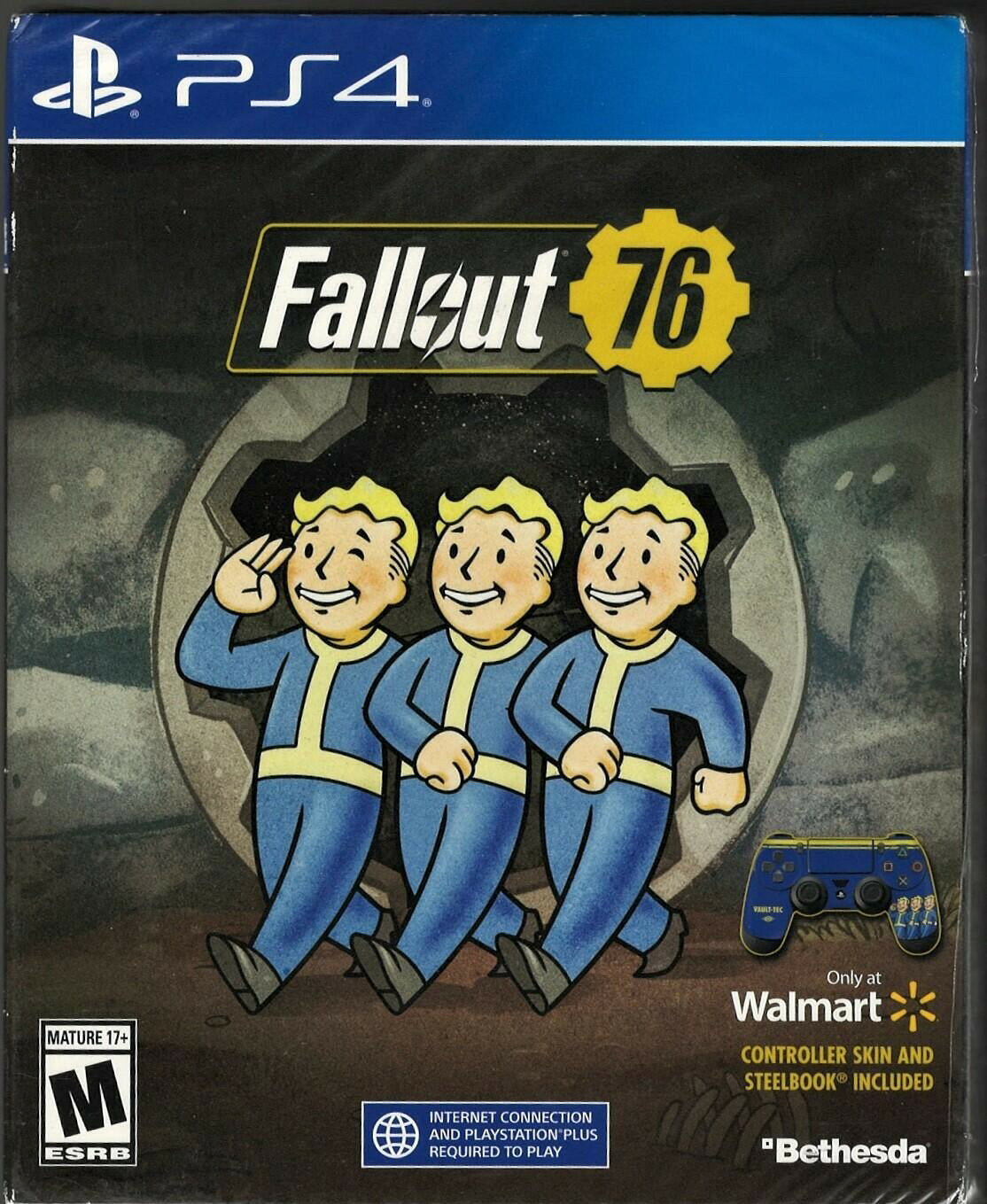 PRODUCT DETAILS 【商品情報】・商品名：Fallout 76 Steelbook Edition PS4 (Brand New Factory Sealed US Version) Playstati・対応機種：プレイステーション4（PS4）・仕様：北米版（NTSC-U/C）・言語：英語【コンディション】・新品未開封の海外直輸入品です。・パッケージに輸送によるスレ・小傷がある場合があります。 ■ 北米版ゲームについてのご注意（必ずお読みください） 【北米版 ゲームについてのご注意】こちらの商品は、北米版（海外仕様）のゲームソフトです。・プレイステーション4（PS4）本体はリージョンフリーのため、日本国内の本体でもプレイいただけます。・ゲーム内の表示および音声は、基本的に英語です。日本語には対応していない場合があります。・オンライン機能・ダウンロードコンテンツ等は、アカウントの地域により利用できない場合があります。・海外版であることを理由とした返品・交換はお受けできません。 ■ ご注意 ・掲載画像は実物に近い色味になるよう調整しておりますが、ご利用の環境により差異が生じる場合があります。・複数店舗で在庫を共有しているため、ご注文後に在庫切れとなる場合がございます。・海外倉庫からのお取り寄せのため、発送までに数日〜2〜3週間程度かかる場合があります。 ■ 納期についてお届けの目安を必ずご確認ください。 ご注意 海外からの輸入品となります。海外輸送のため、外箱に軽微なスレ等がある場合がございますが、商品本体には影響ございません。 ※在庫状況は仕入先の在庫情報をもとに出来る限り正確に表示しておりますが、取寄せ商品のため、タイミングによりご注文後に欠品・キャンセルとなる場合がございます。