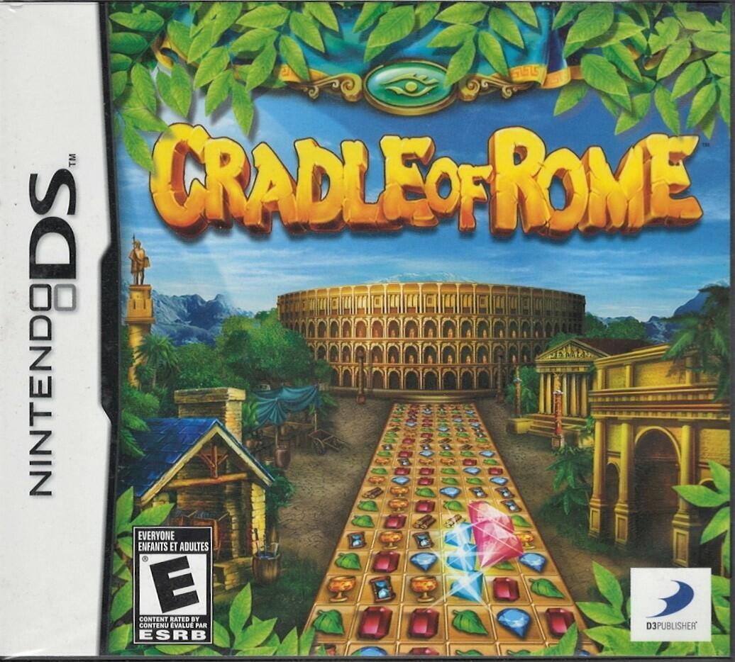 PRODUCT DETAILS 【商品情報】・商品名：Cradle of Rome NDS (Brand New Factory Sealed US Version) Nintendo DS, Nintendo D・対応機種：ニンテンドーDS（DS）・仕様：北米版（NTSC-U/C）・言語：英語【コンディション】・新品未開封の海外直輸入品です。・パッケージに輸送によるスレ・小傷がある場合があります。 ■ 北米版ゲームについてのご注意（必ずお読みください） 【北米版 ゲームについてのご注意】こちらの商品は、北米版（海外仕様）のゲームソフトです。・ニンテンドーDS（DS）本体はリージョンフリーのため、日本国内の本体でもプレイいただけます。・ゲーム内の表示および音声は、基本的に英語です。日本語には対応していない場合があります。・オンライン機能・ダウンロードコンテンツ等は、アカウントの地域により利用できない場合があります。・海外版であることを理由とした返品・交換はお受けできません。 ■ ご注意 ・掲載画像は実物に近い色味になるよう調整しておりますが、ご利用の環境により差異が生じる場合があります。・複数店舗で在庫を共有しているため、ご注文後に在庫切れとなる場合がございます。・海外倉庫からのお取り寄せのため、発送までに数日〜2〜3週間程度かかる場合があります。 ■ 納期についてお届けの目安を必ずご確認ください。 ご注意 海外からの輸入品となります。海外輸送のため、外箱に軽微なスレ等がある場合がございますが、商品本体には影響ございません。 ※在庫状況は仕入先の在庫情報をもとに出来る限り正確に表示しておりますが、取寄せ商品のため、タイミングによりご注文後に欠品・キャンセルとなる場合がございます。