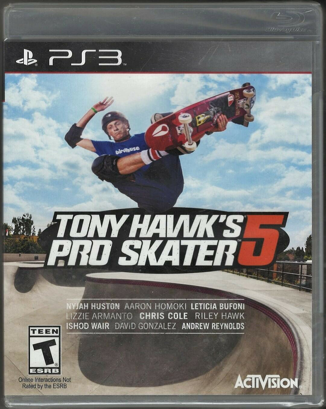 PRODUCT DETAILS 【商品情報】・商品名：Tony Hawk Pro Skater 5 - Standard Edition PS3 (Brand New Factory Sealed US Versi・対応機種：プレイステーション3（PS3）・仕様：北米版（NTSC-U/C）・言語：英語【コンディション】・新品未開封の海外直輸入品です。・パッケージに輸送によるスレ・小傷がある場合があります。 ■ 北米版ゲームについてのご注意（必ずお読みください） 【北米版 ゲームについてのご注意】こちらの商品は、北米版（海外仕様）のゲームソフトです。・プレイステーション3（PS3）本体はリージョンフリーのため、日本国内の本体でもプレイいただけます。・ゲーム内の表示および音声は、基本的に英語です。日本語には対応していない場合があります。・オンライン機能・ダウンロードコンテンツ等は、アカウントの地域により利用できない場合があります。・海外版であることを理由とした返品・交換はお受けできません。 ■ ご注意 ・掲載画像は実物に近い色味になるよう調整しておりますが、ご利用の環境により差異が生じる場合があります。・複数店舗で在庫を共有しているため、ご注文後に在庫切れとなる場合がございます。・海外倉庫からのお取り寄せのため、発送までに数日〜2〜3週間程度かかる場合があります。 ■ 納期についてお届けの目安を必ずご確認ください。 ご注意 海外からの輸入品となります。海外輸送のため、外箱に軽微なスレ等がある場合がございますが、商品本体には影響ございません。 ※在庫状況は仕入先の在庫情報をもとに出来る限り正確に表示しておりますが、取寄せ商品のため、タイミングによりご注文後に欠品・キャンセルとなる場合がございます。