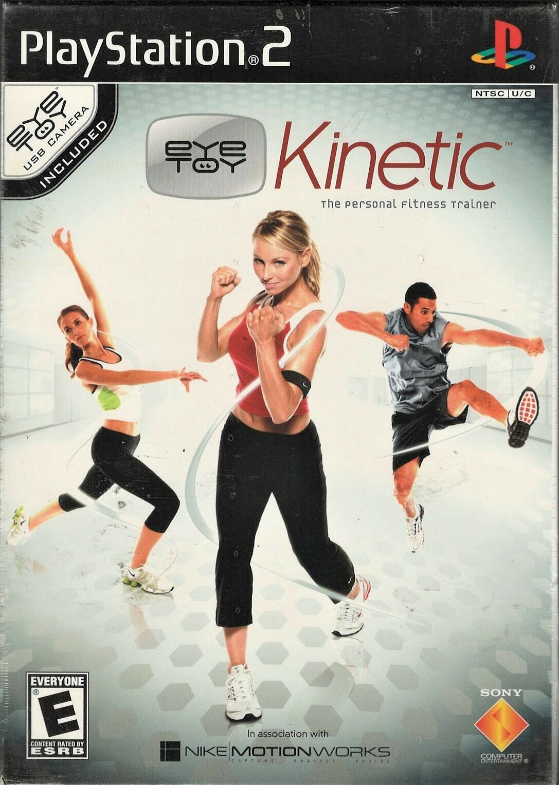 Eye Toy Kinetic with Camera PS2 (Brand New Factory Sealed US Version) Playstatio 北米版 PS2 プレイステーション2 海外版ソフト