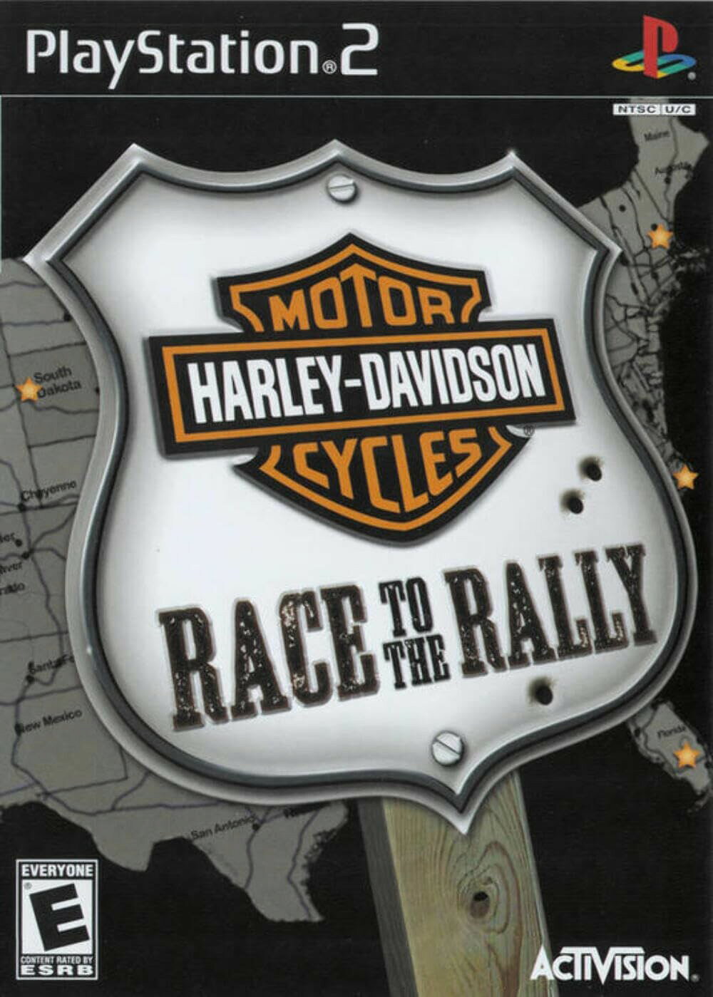 Harley Davidson Race to the Rally - PlayStation 2 北米版 PS2 プレイステーション2 海外版ソフト