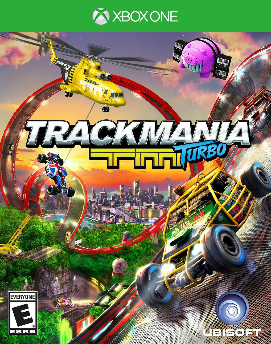 PRODUCT DETAILS 【商品情報】・商品名：TrackMania Turbo - Xbox One・対応機種：Xbox One（Xbox One）・仕様：北米版（NTSC-U/C）・言語：英語【コンディション】・新品未開封の海外直輸入品です。・パッケージに輸送によるスレ・小傷がある場合があります。 ■ 北米版ゲームについてのご注意（必ずお読みください） 【北米版 ゲームについてのご注意】こちらの商品は、北米版（海外仕様）のゲームソフトです。・Xbox One（Xbox One）本体はリージョンフリーのため、日本国内の本体でもプレイいただけます。・ゲーム内の表示および音声は、基本的に英語です。日本語には対応していない場合があります。・オンライン機能・ダウンロードコンテンツ等は、アカウントの地域により利用できない場合があります。・海外版であることを理由とした返品・交換はお受けできません。 ■ ご注意 ・掲載画像は実物に近い色味になるよう調整しておりますが、ご利用の環境により差異が生じる場合があります。・複数店舗で在庫を共有しているため、ご注文後に在庫切れとなる場合がございます。・海外倉庫からのお取り寄せのため、発送までに数日〜2〜3週間程度かかる場合があります。 ■ 納期についてお届けの目安を必ずご確認ください。 ご注意 海外からの輸入品となります。海外輸送のため、外箱に軽微なスレ等がある場合がございますが、商品本体には影響ございません。 ※在庫状況は仕入先の在庫情報をもとに出来る限り正確に表示しておりますが、取寄せ商品のため、タイミングによりご注文後に欠品・キャンセルとなる場合がございます。