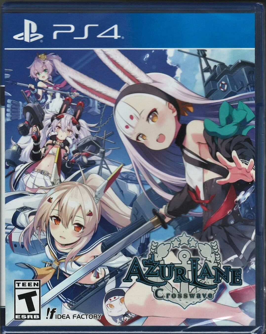 Azur Lane Crosswave PS4 (Brand New Factory Sealed US Version) PlayStation 4 北米版 PS4 プレイステーション4 海外版ソフト