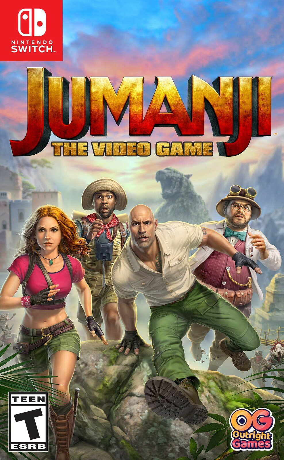 Jumanji: The Video Game - Nintendo Switch 北米版 Switch ニンテンドースイッチ 海外版ソフト