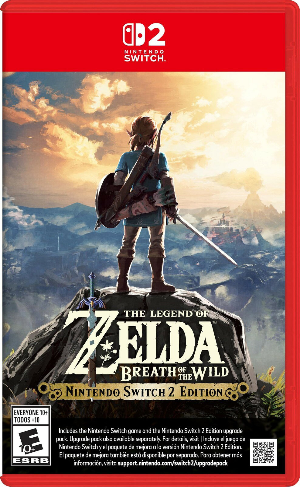 PRODUCT DETAILS 【商品情報】・商品名：The Legend of Zelda: Breath of the Wild - Nintendo Switch 2・対応機種：ニンテンドースイッチ（Switch）・仕様：北米版（NTSC-U/C）・言語：英語【コンディション】・新品未開封の海外直輸入品です。・パッケージに輸送によるスレ・小傷がある場合があります。 ■ 北米版ゲームについてのご注意（必ずお読みください） 【北米版 ゲームについてのご注意】こちらの商品は、北米版（海外仕様）のゲームソフトです。・ニンテンドースイッチ（Switch）本体はリージョンフリーのため、日本国内の本体でもプレイいただけます。・ゲーム内の表示および音声は、基本的に英語です。日本語には対応していない場合があります。・オンライン機能・ダウンロードコンテンツ等は、アカウントの地域により利用できない場合があります。・海外版であることを理由とした返品・交換はお受けできません。 ■ ご注意 ・掲載画像は実物に近い色味になるよう調整しておりますが、ご利用の環境により差異が生じる場合があります。・複数店舗で在庫を共有しているため、ご注文後に在庫切れとなる場合がございます。・海外倉庫からのお取り寄せのため、発送までに数日〜2〜3週間程度かかる場合があります。 ■ 納期についてお届けの目安を必ずご確認ください。 ご注意 海外からの輸入品となります。海外輸送のため、外箱に軽微なスレ等がある場合がございますが、商品本体には影響ございません。 ※在庫状況は仕入先の在庫情報をもとに出来る限り正確に表示しておりますが、取寄せ商品のため、タイミングによりご注文後に欠品・キャンセルとなる場合がございます。